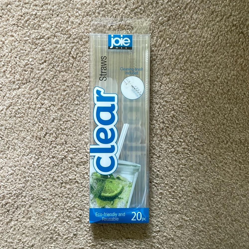 Joie Clear Straws